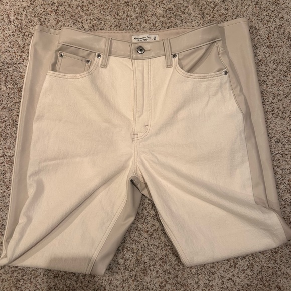 ABERCROMBIE & FITCH “The Slim Straight Ultra High Rise”Pant - Picture 1 of 7